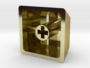 Horseshoe Keycap (R4, 1x1) in 18K Gold Plated
