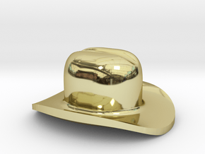 Assem1 - Cowboy Hat-1 in 18K Gold Plated