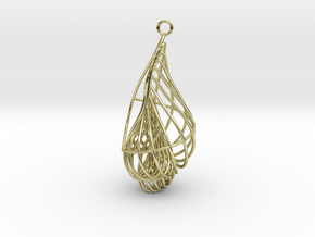 Seashell Pendant in 18K Gold Plated