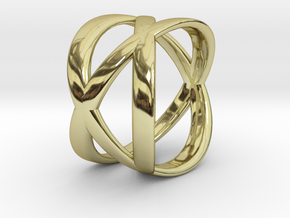 Tre Ring in 18K Gold Plated