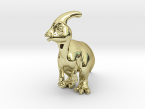 Parasaurolophus Chubbie SolidBIG 1 in 18K Gold Plated
