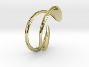 Adult Loop Bangle in 18K Gold Plated