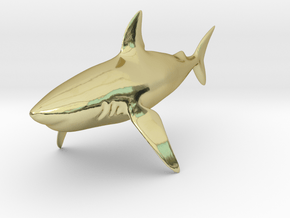 Shark in 18K Gold Plated