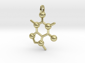 Coffee Molecule in 18K Gold Plated