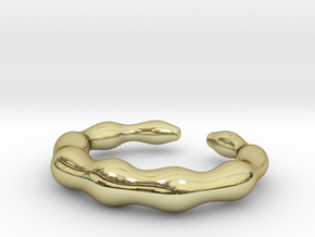 GW3Dfeatures Bracelet B  in 18K Gold Plated