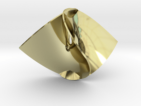 Enneper Minimal Surface in 18K Gold Plated