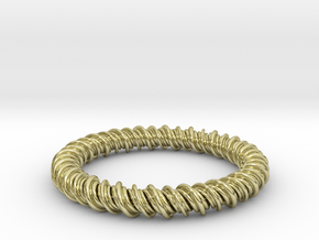 GW3Dfeatures Bracelet A2 in 18K Gold Plated