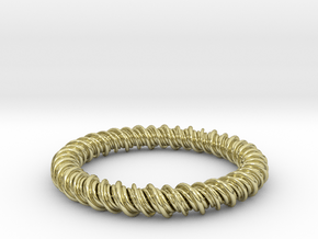 GW3Dfeatures Bracelet C in 18K Gold Plated