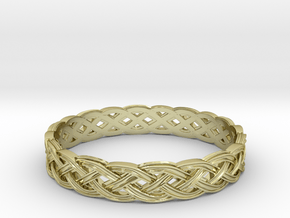 Hieno Delicate Celtic Knot Size 11 in 18K Gold Plated