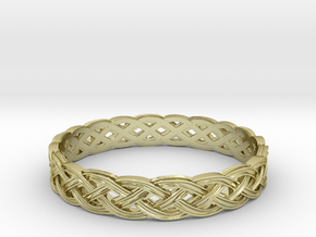 Hieno Delicate Celtic Knot Size 12 in 18K Gold Plated