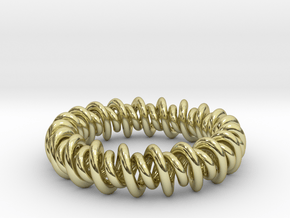 GW3Dfeatures Bracelet A in 18K Gold Plated