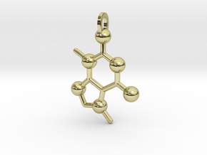 Chocolate Molecule in 18K Gold Plated