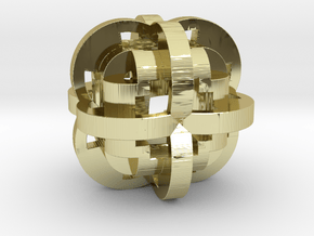 Fractal CR3 in 18K Gold Plated