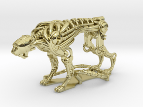 Robot Cheetah 50% in 18K Gold Plated