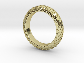 Dragon Size 10 Men in 18K Gold Plated