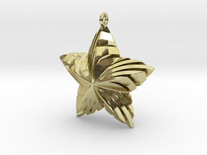 Tortuous Star Pendant in 18K Gold Plated