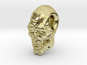 FridayThe13thPainted Joker Skull in 18K Gold Plated