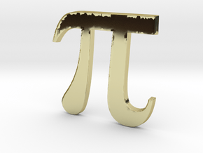 PI 3D in 18K Gold Plated