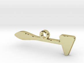 reflex hammer in 18K Gold Plated