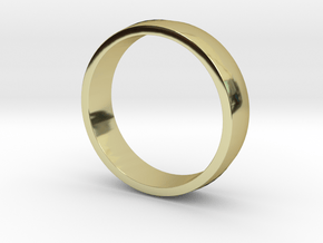 Ridged Ring in 18K Gold Plated