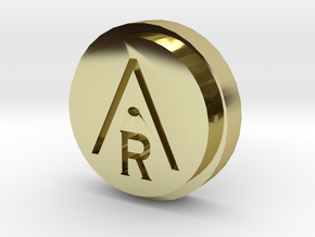 Aravinda Rodenburg Lapel Pin in 18K Gold Plated