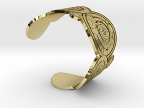 The Doctor's name: (Engraved) Cuff - size XL in 18K Gold Plated