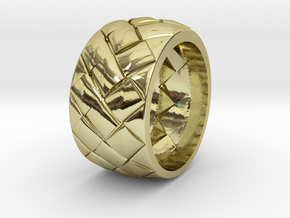 Lattice-Ring　US-SIZE9.5(JP-SIZE#19) in 18K Gold Plated