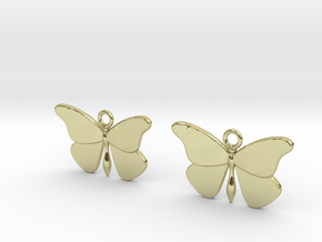 Butterfly Earrings (Pair) in 18K Gold Plated