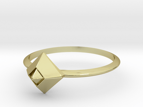 Small Stud Ring - US size5 in 18K Gold Plated