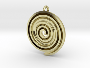 InFin Nautilus: Pendant - Petite in 18K Gold Plated