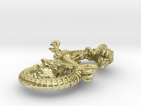 Dragon pendant # 2 in 18K Gold Plated