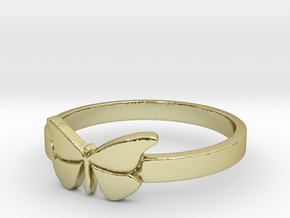 Butterfly (small) Ring Size 10 in 18K Gold Plated