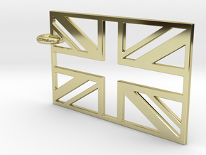 UNION JACK in 18K Gold Plated