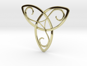 Celtic Pendant in 18K Gold Plated