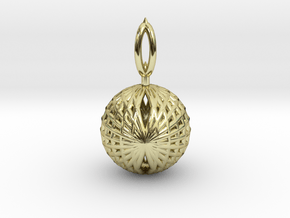 Wire Globe Pendant  in 18K Gold Plated