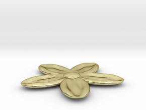 Flower for with a Magnet in 18K Gold Plated