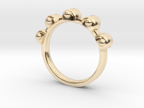 Jester Ring - Sz. 10 in 14K Yellow Gold