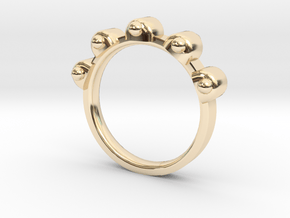 Jester Ring - Sz. 9 in 14K Yellow Gold
