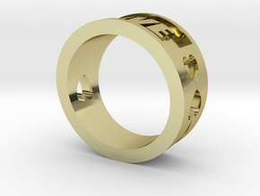 Love Ring By Jiang Yuan in 18K Gold Plated