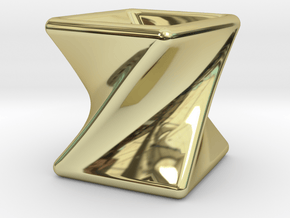 Twist Box I in 18K Gold Plated