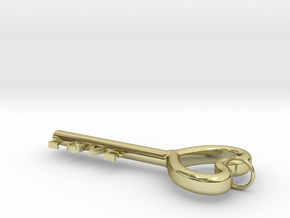 Love Key in 18K Gold Plated