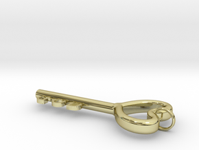 God  Key in 18K Gold Plated