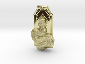"The Protector" Rattle snake Cash clip in 18K Gold Plated