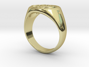 Size 12 Targaryen Ring in 18K Gold Plated