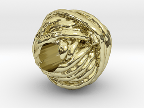 Yarn European Charm Bracelet Bead in 18K Gold Plated