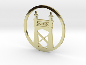 Queensboro Bridge pendant in 18K Gold Plated