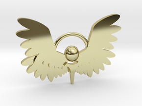 Winged Keychain in 18K Gold Plated