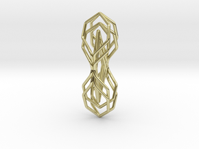 A-LINE Honeytwin, Pendant in 18K Gold Plated