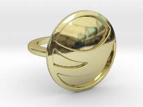Globemed Ring, Filled in 18K Gold Plated