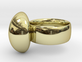 The Ultimate Rock Ring in 18K Gold Plated